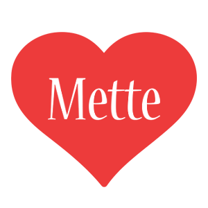 Mette love logo