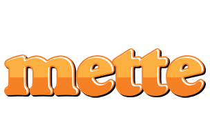 Mette orange logo