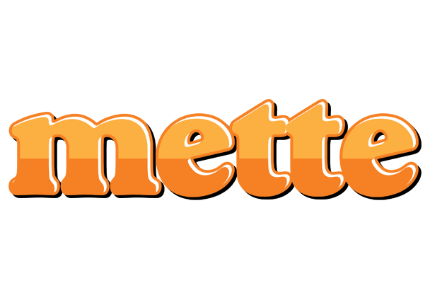 Mette orange logo