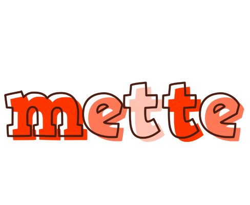 Mette paint logo
