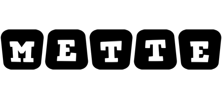 Mette racing logo
