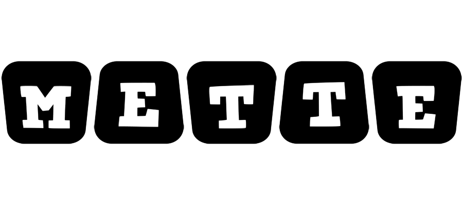 Mette racing logo