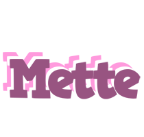 Mette relaxing logo
