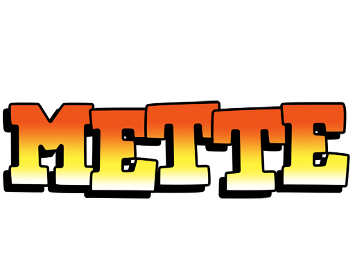 Mette sunset logo