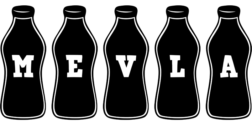 Mevla bottle logo