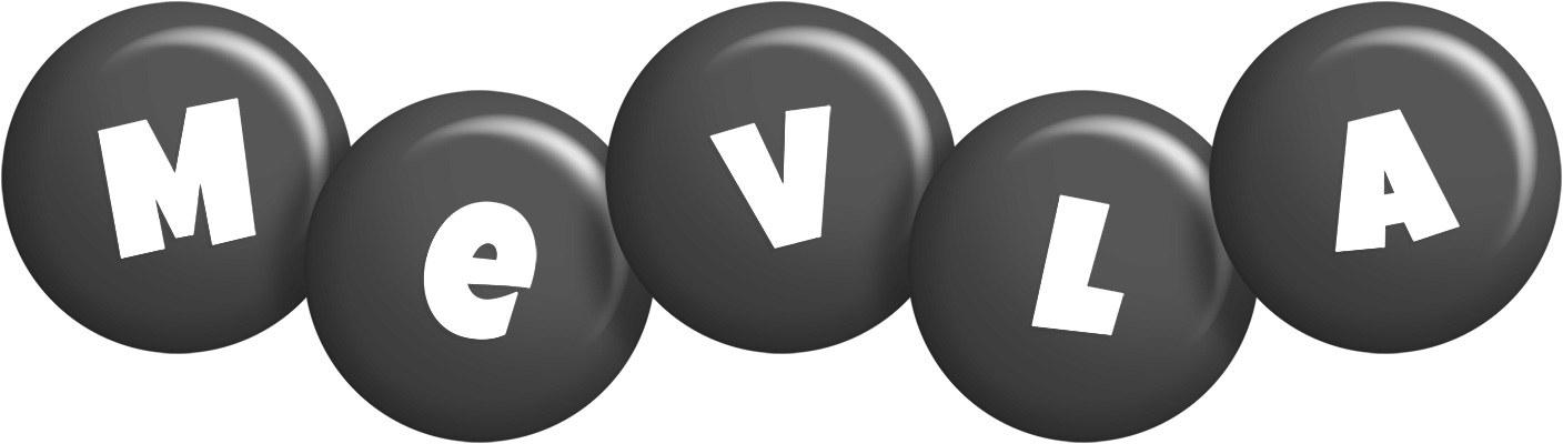 Mevla candy-black logo