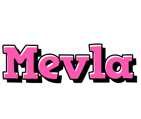 Mevla girlish logo