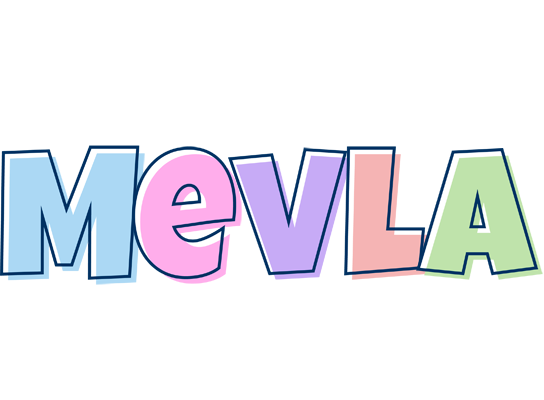 Mevla pastel logo