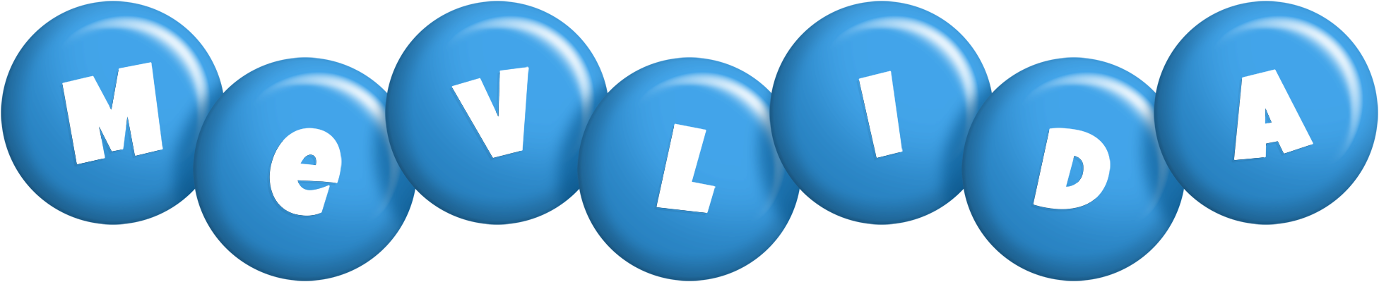 Mevlida candy-blue logo