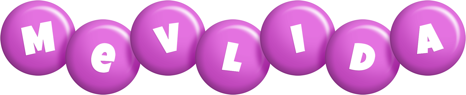 Mevlida candy-purple logo