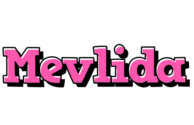 Mevlida girlish logo