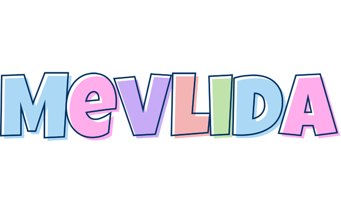 Mevlida pastel logo