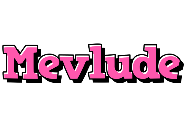 Mevlude girlish logo