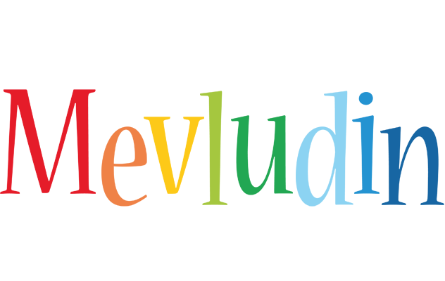 Mevludin birthday logo