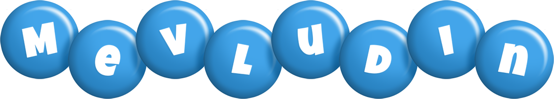 Mevludin candy-blue logo