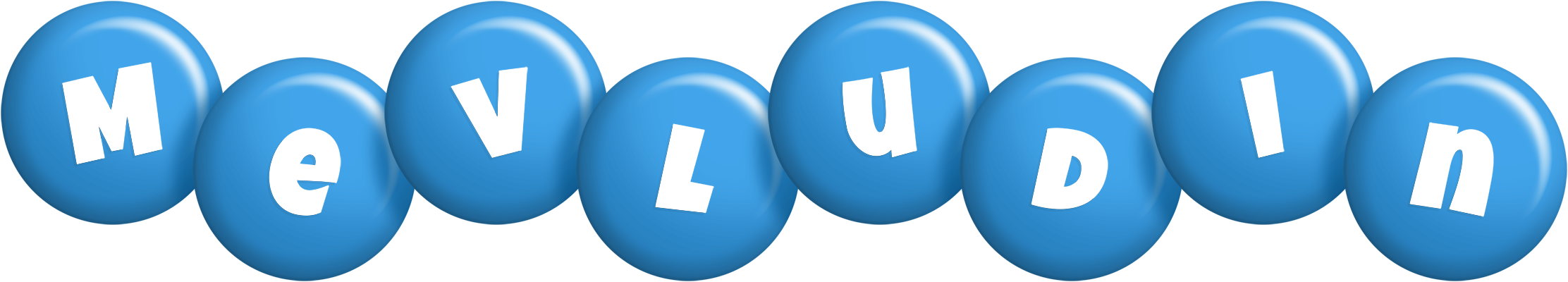 Mevludin candy-blue logo