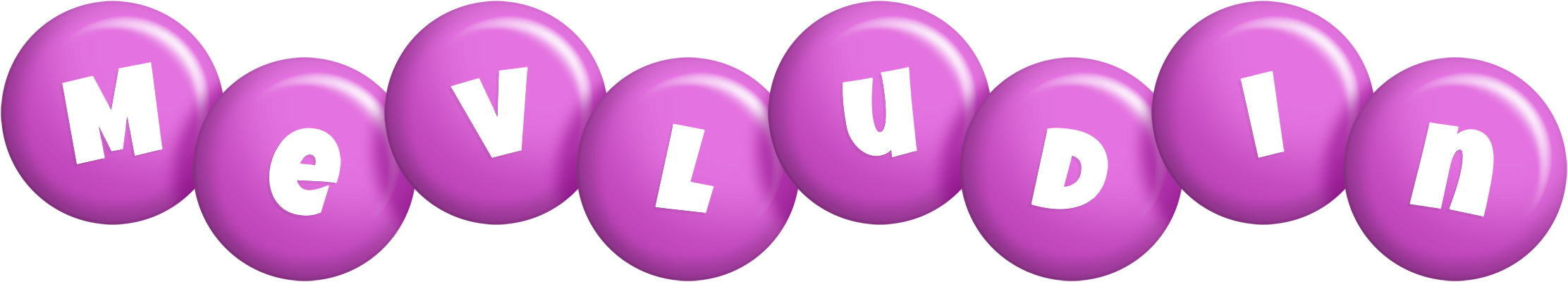 Mevludin candy-purple logo