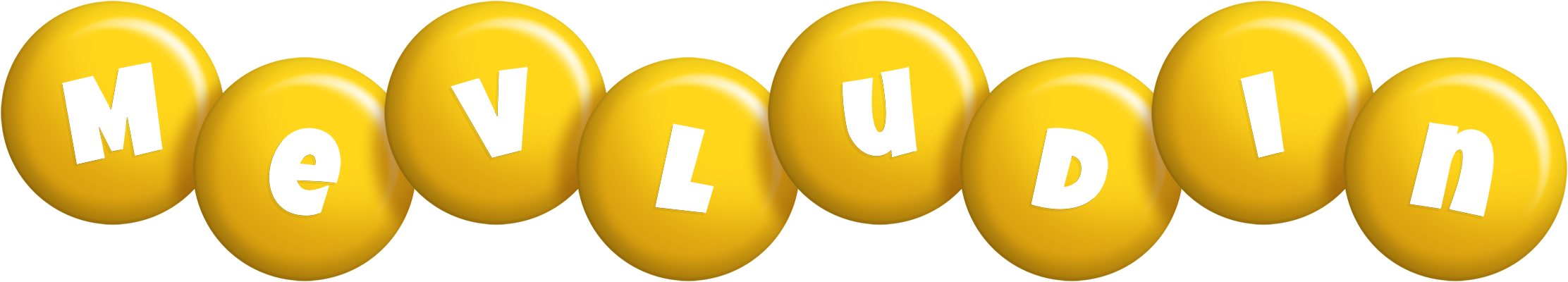 Mevludin candy-yellow logo