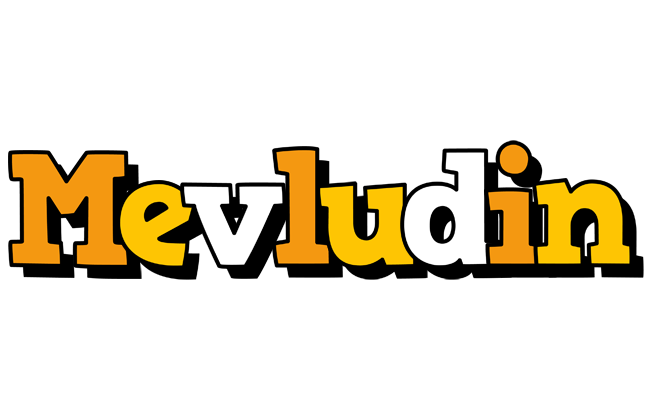Mevludin cartoon logo