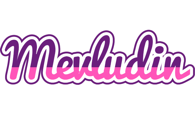 Mevludin cheerful logo
