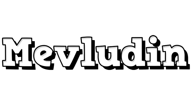 Mevludin snowing logo