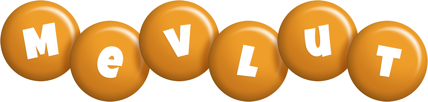 Mevlut candy-orange logo