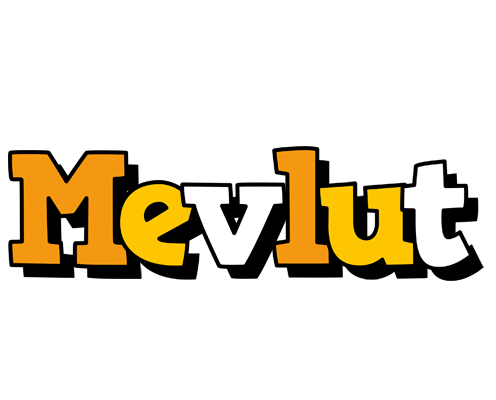 Mevlut cartoon logo
