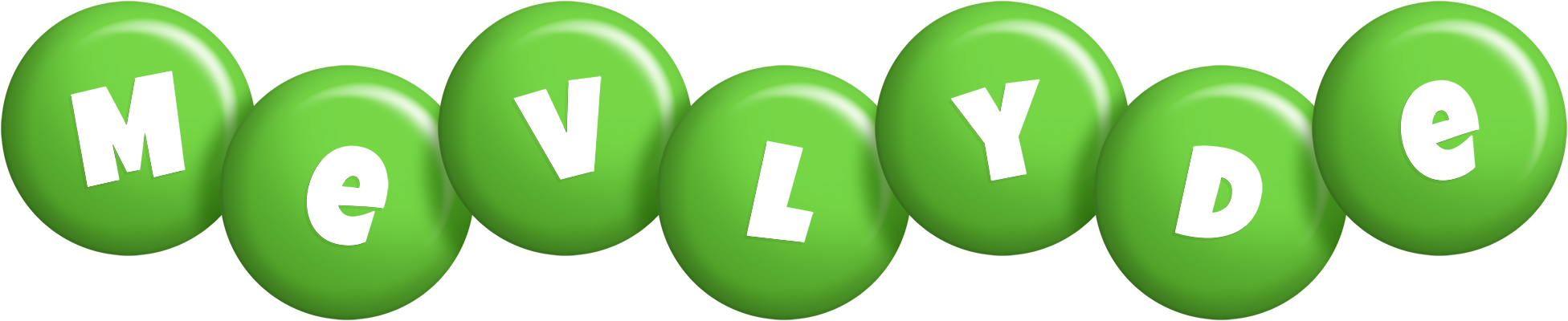 Mevlyde candy-green logo