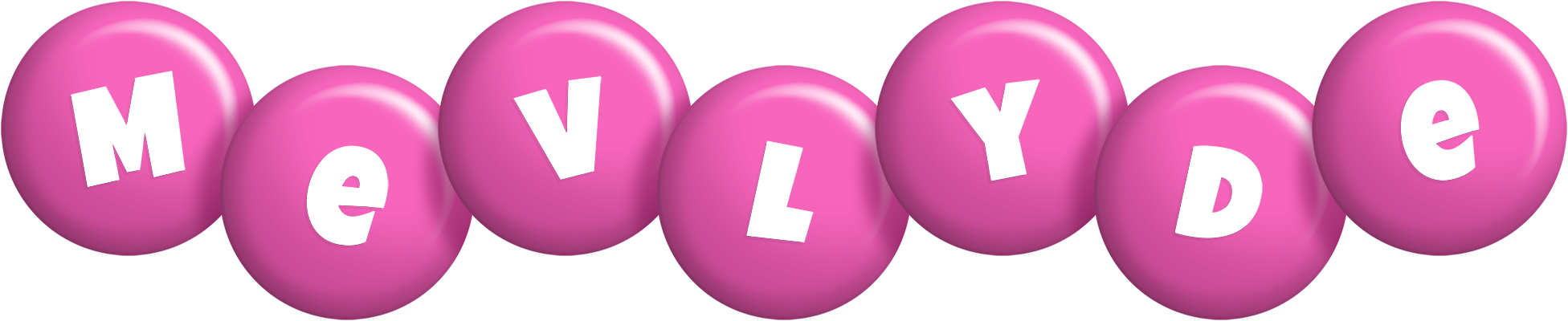 Mevlyde candy-pink logo
