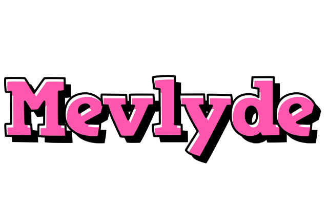 Mevlyde girlish logo