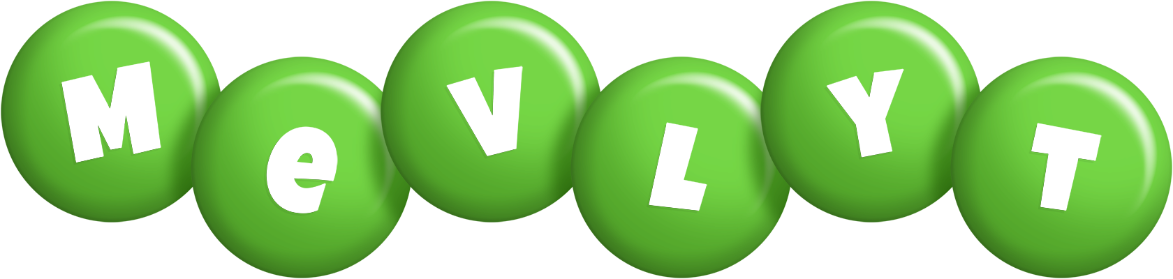 Mevlyt candy-green logo