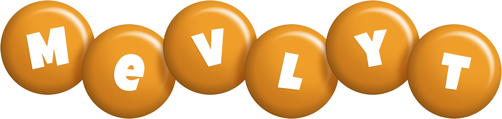 Mevlyt candy-orange logo