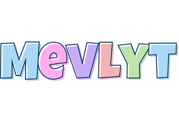 Mevlyt pastel logo