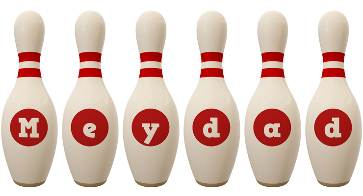 Meydad bowling-pin logo