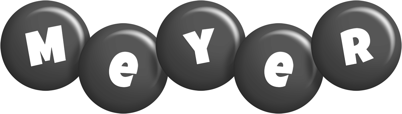 Meyer candy-black logo