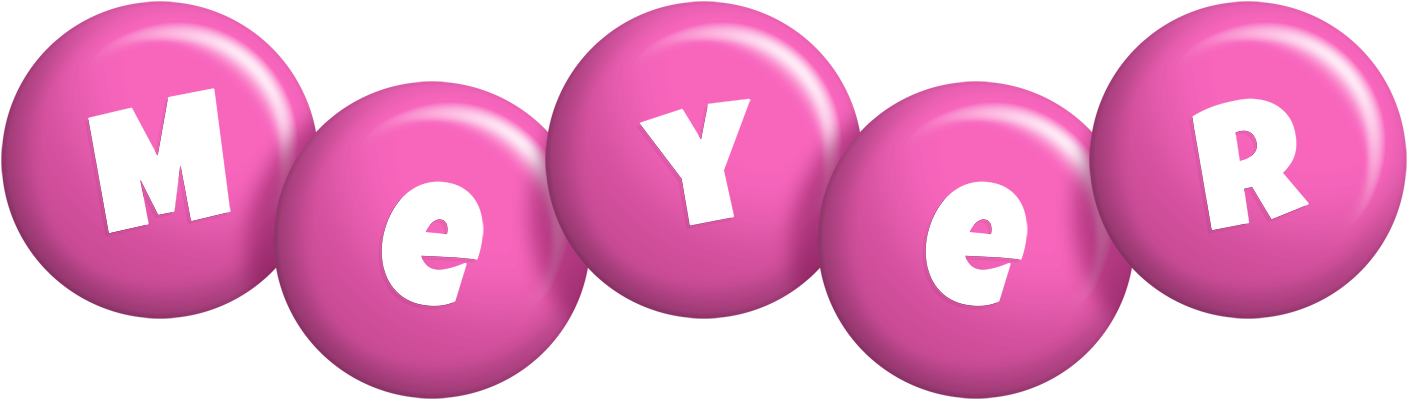 Meyer candy-pink logo