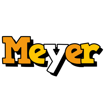 Meyer cartoon logo