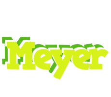 Meyer citrus logo