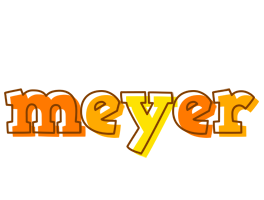 Meyer desert logo