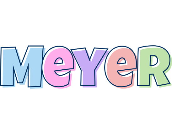 Meyer pastel logo