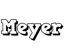 Meyer snowing logo