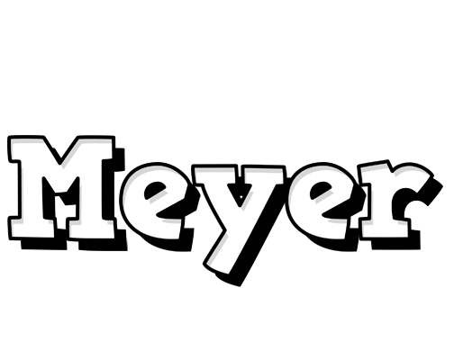 Meyer snowing logo
