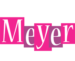 Meyer whine logo