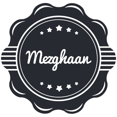 Mezghaan badge logo