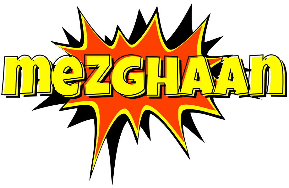 Mezghaan bazinga logo