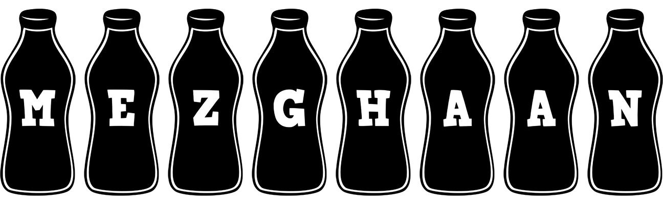 Mezghaan bottle logo