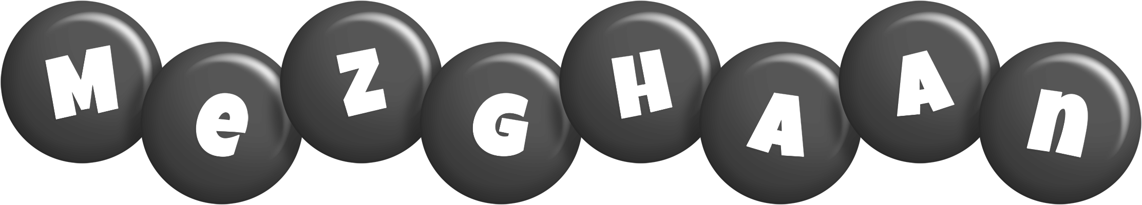 Mezghaan candy-black logo