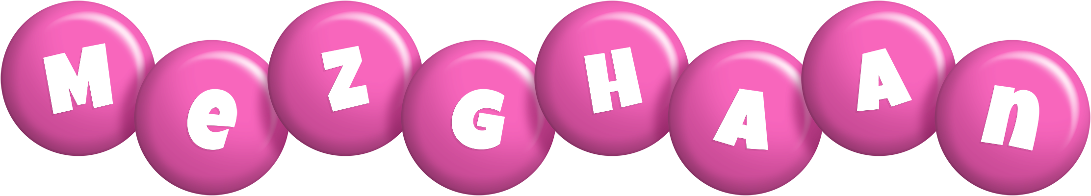 Mezghaan candy-pink logo