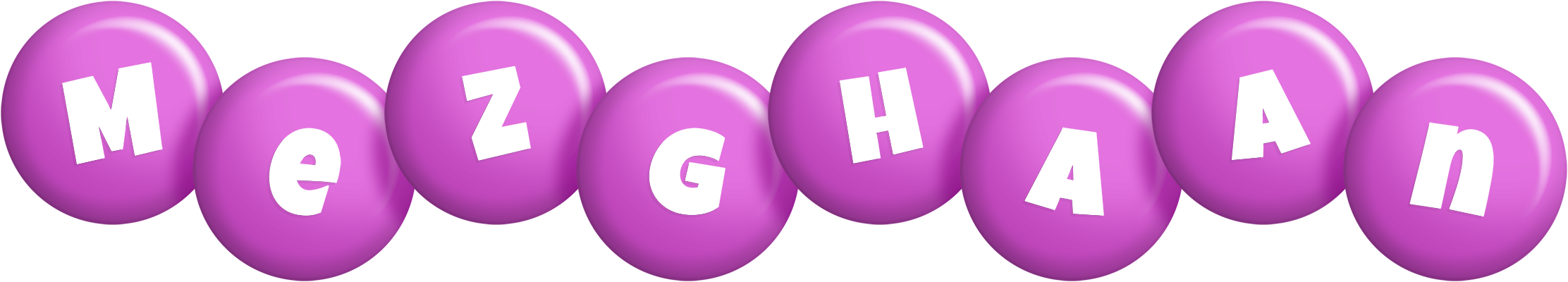 Mezghaan candy-purple logo