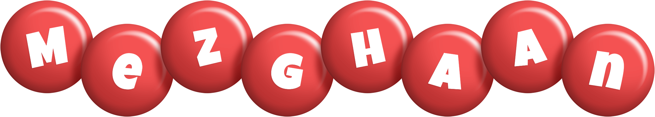 Mezghaan candy-red logo